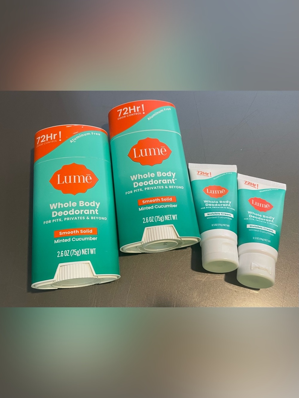 LUME Whole Body Deodorant - Minted Cucumber 🥒 🍃